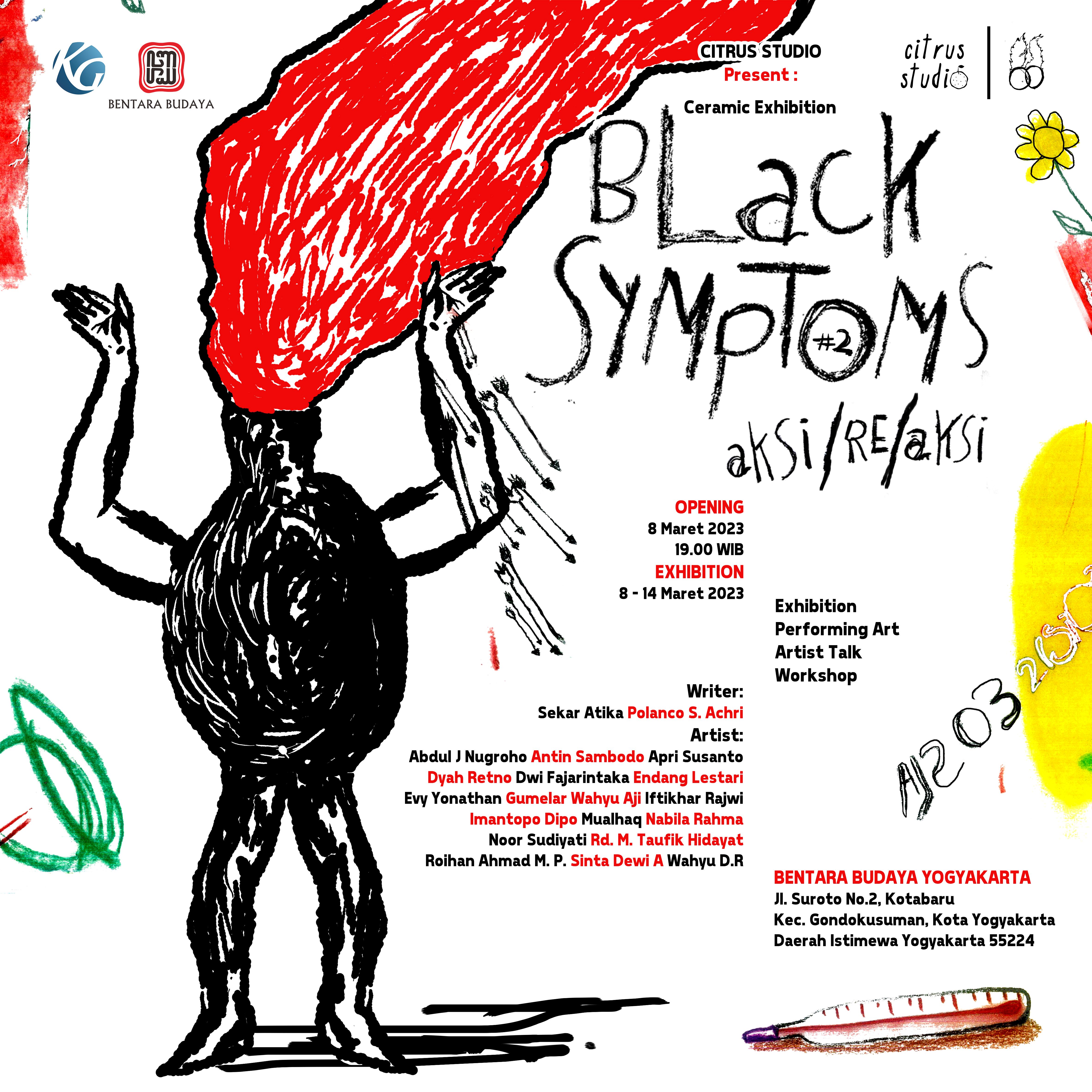 Black Symptoms #2 : Aksi Reaksi Ceramic Exhibition by Citrus Studio
